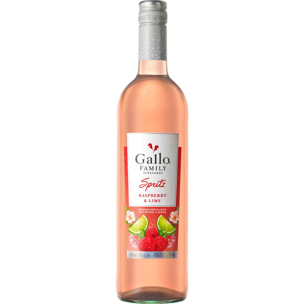 Produktabbildung Gallo Family Grenache rosé Spritz, Raspberry & Lime
