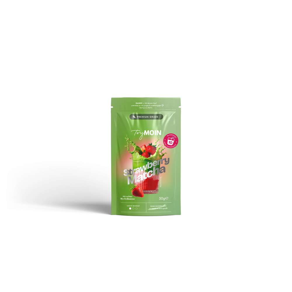Produktabbildung TryMoin Matcha Latte Strawberry 