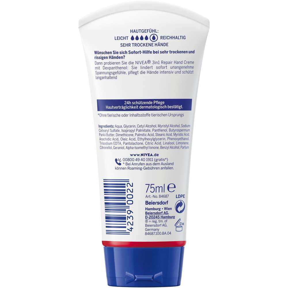 Produktabbildung Nivea Handcreme 3in1, Repair