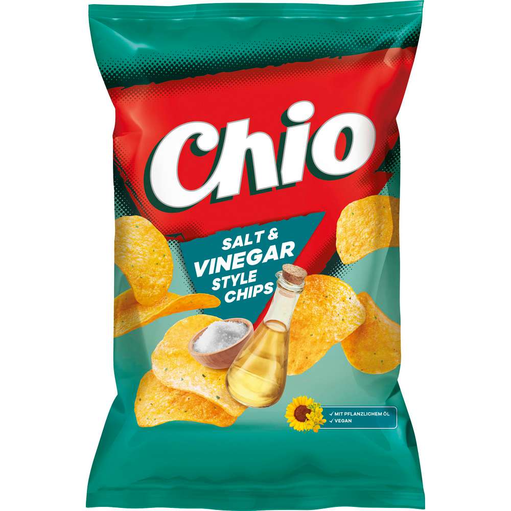 Produktabbildung Chio Chips, Salt & Vinegar Style