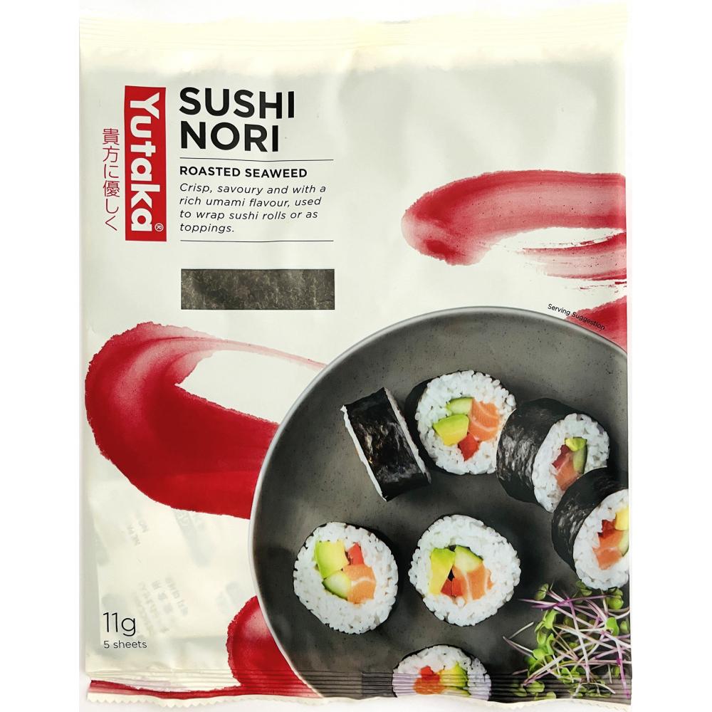 Produktabbildung keine Marke Yutaka Sushi Nori-Blätter, 5 Stück