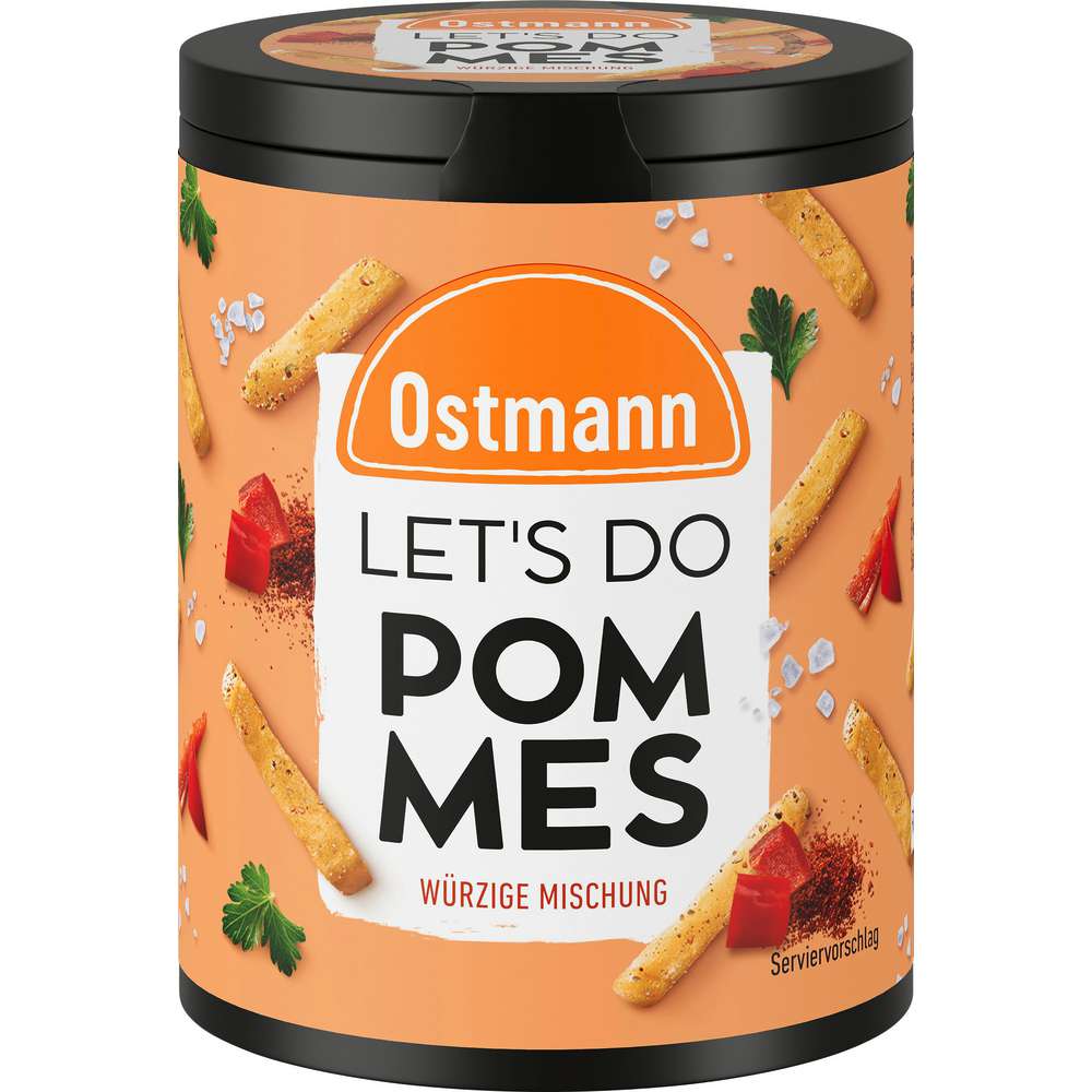 Produktabbildung Ostmann Würzmischung für Pommes