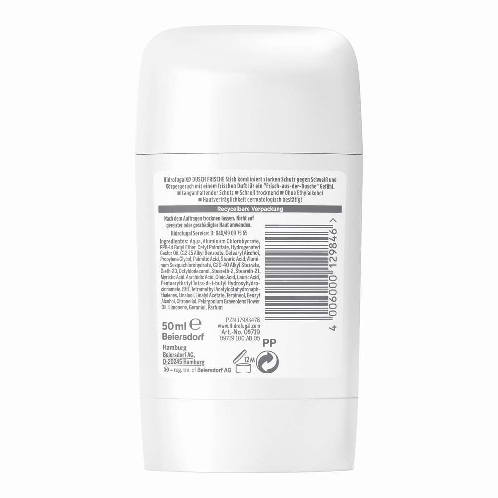 Produktabbildung Hidrofugal Deo Stick Duschfrische