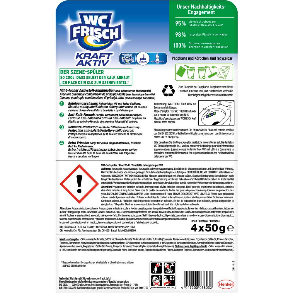 Produktabbildung WC Frisch Kraft Aktiv