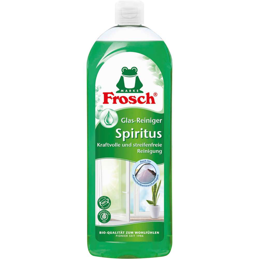 Produktabbildung Frosch Spiritus Glasreiniger