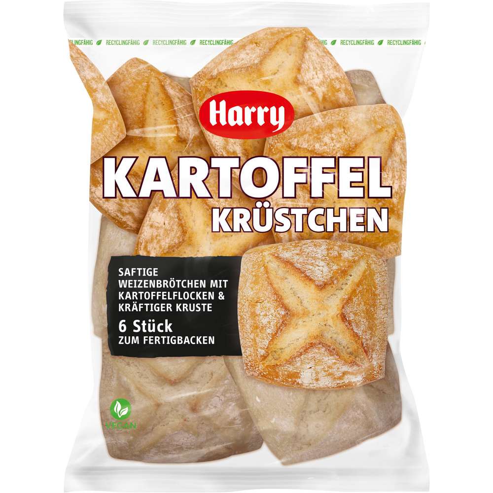 Produktabbildung Harry Kartoffel Krüstchen zum Fertigbacken