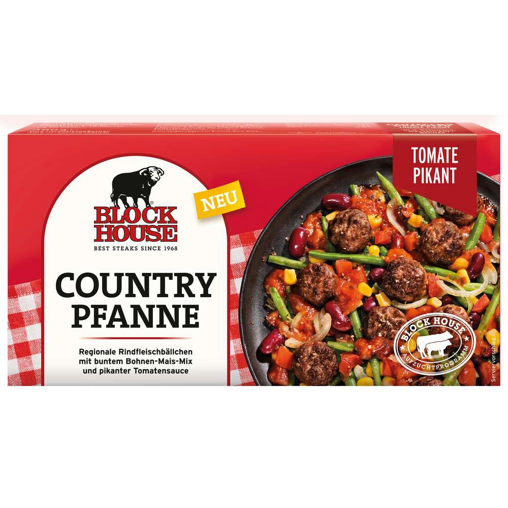 Produktabbildung Block House Country Pfanne Tomate Pikant 