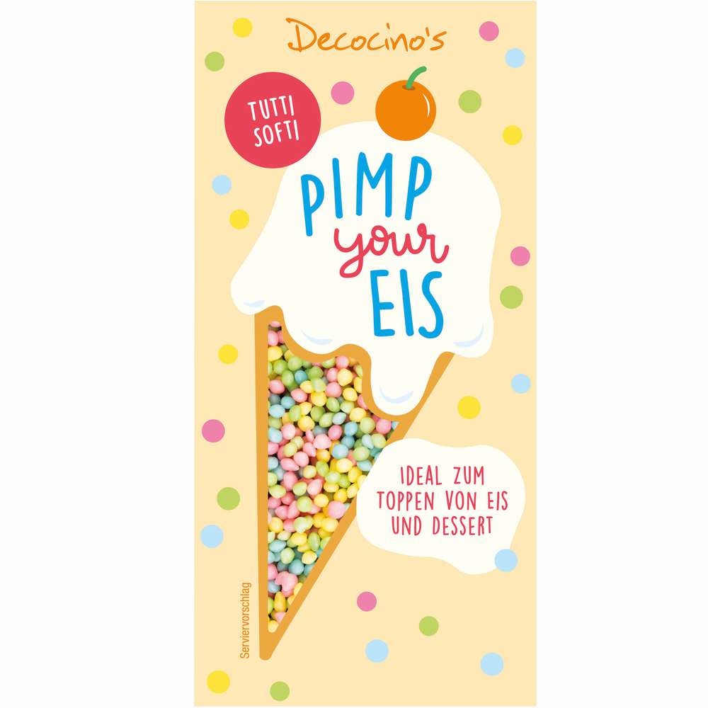 Produktabbildung Decocino Eis-Topping Tutti Softi 