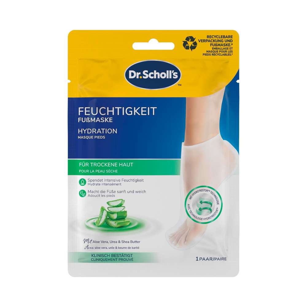 Produktabbildung Scholl Fußmaske, intensiv pflegend, mit Aloe Vera