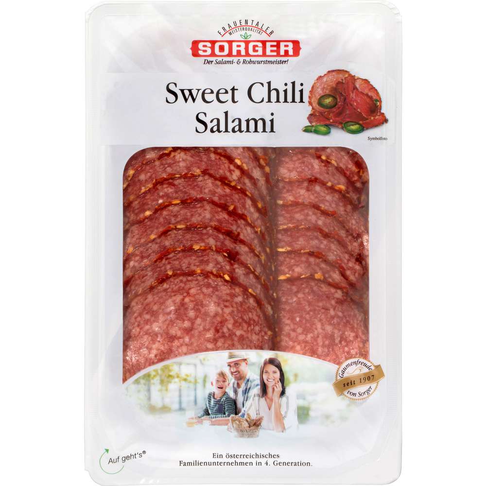 Produktabbildung Sorger Salami, Sweet Chili