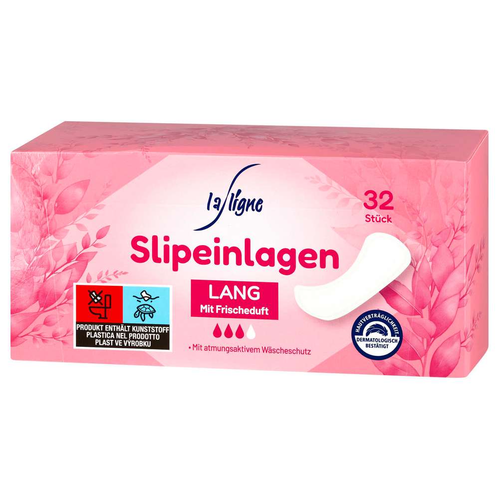 Produktabbildung La Ligne Slipeinlagen lang mit Frischeduft