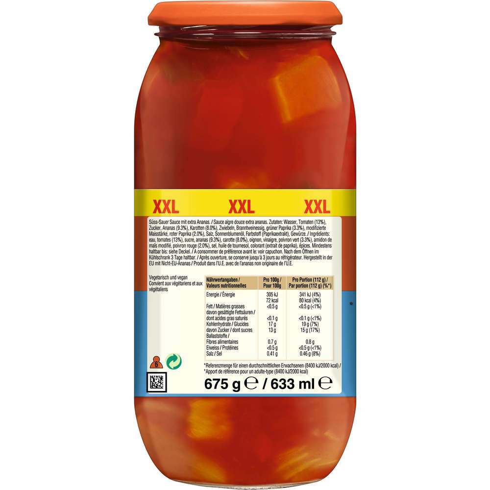 Produktabbildung BEN'S ORIGINAL Sauce Süss-Sauer Ananas