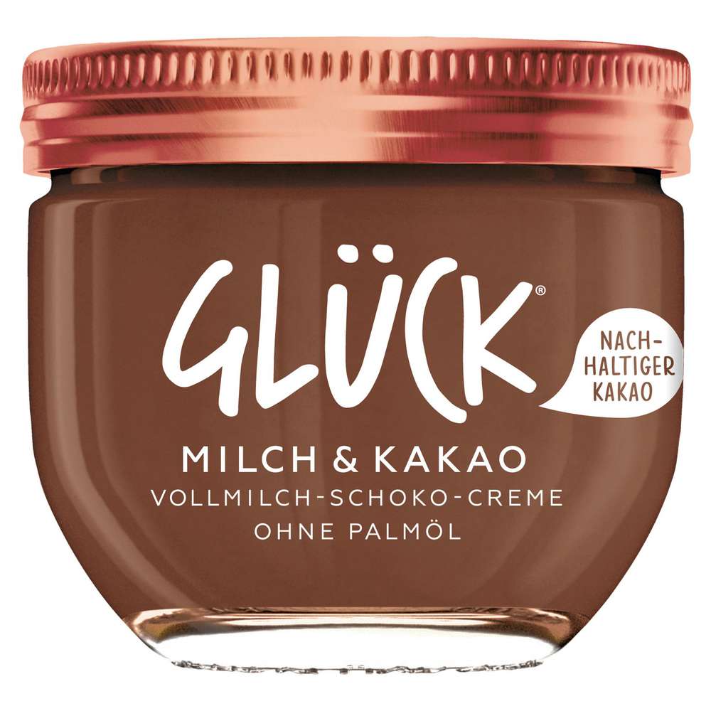 Produktabbildung Glück Vollmilch-Schoko-Creme