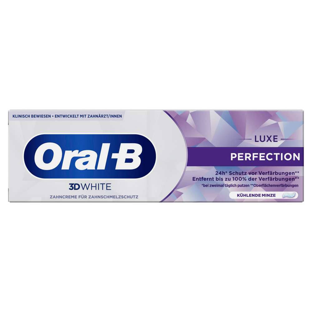Produktabbildung Oral-B Zahncreme 3D White Luxe Perfection
