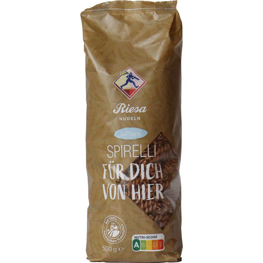 Produktabbildung Riesa Vollkorn Nudeln Spiralen