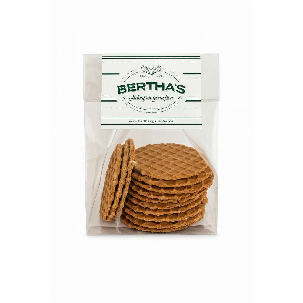 Produktabbildung Bertha's Butter-Vanillewaffeln, Glutenfrei