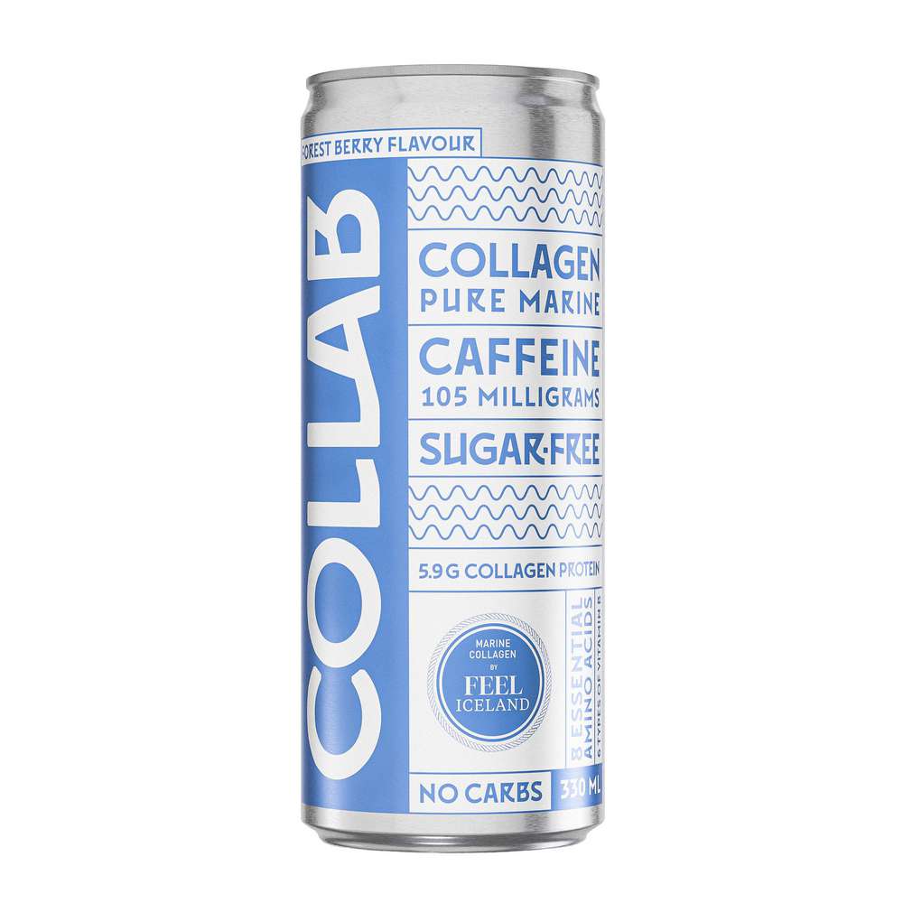 Produktabbildung COLLAB Energy Drink Forrest Berries, zuckerfrei