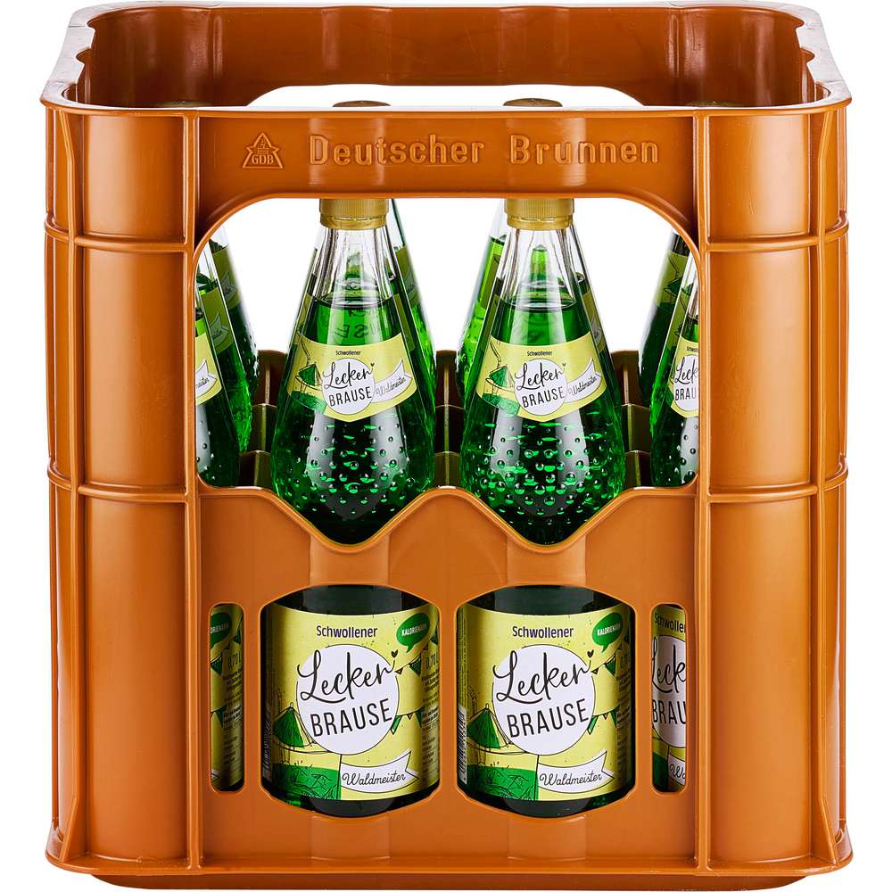 Produktabbildung Schwollener Limonade, Waldmeister-Brause (12x 0,700 Liter)