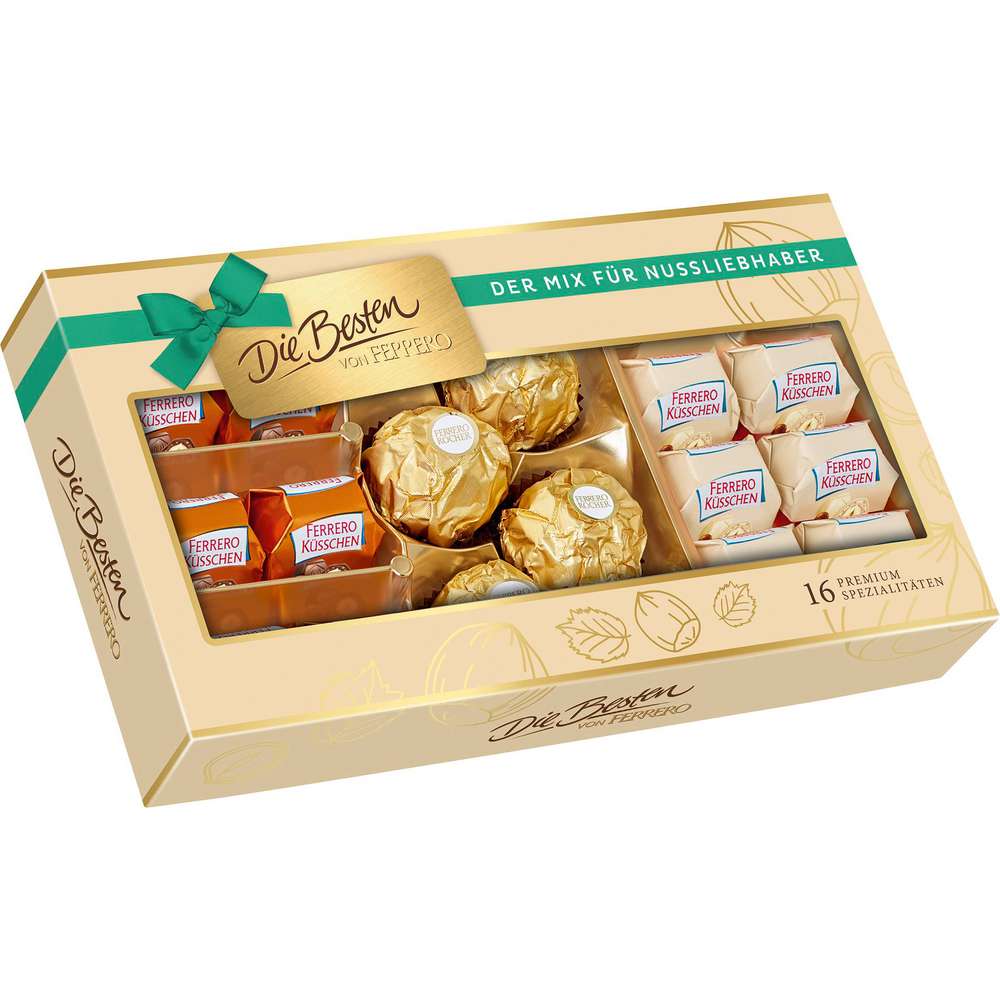 Produktabbildung Ferrero Die Besten Nuss Edition, Pralinen Mix