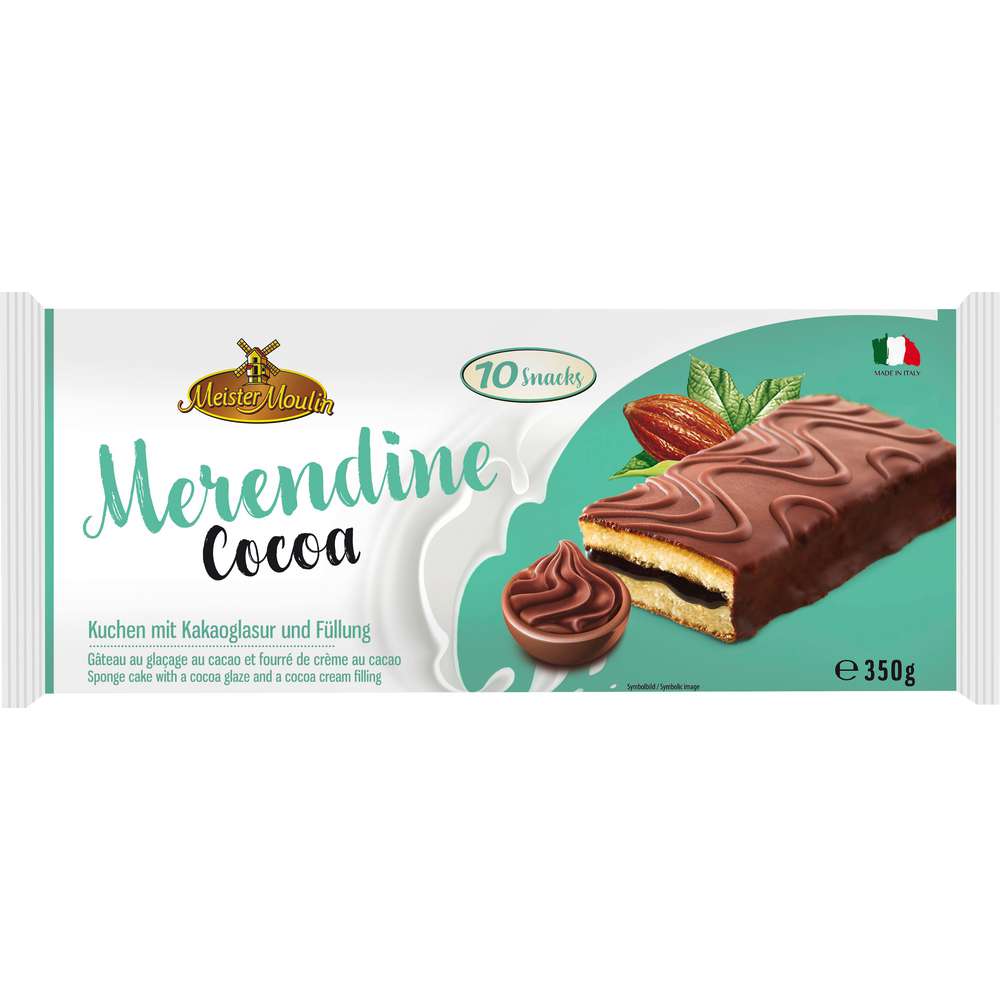 Produktabbildung Meister Moulin Kuchenschnitten mit Kakaoglasur