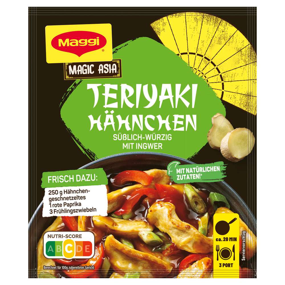 Produktabbildung Maggi Fix Würzmischung, Hähnchen Teriyaki