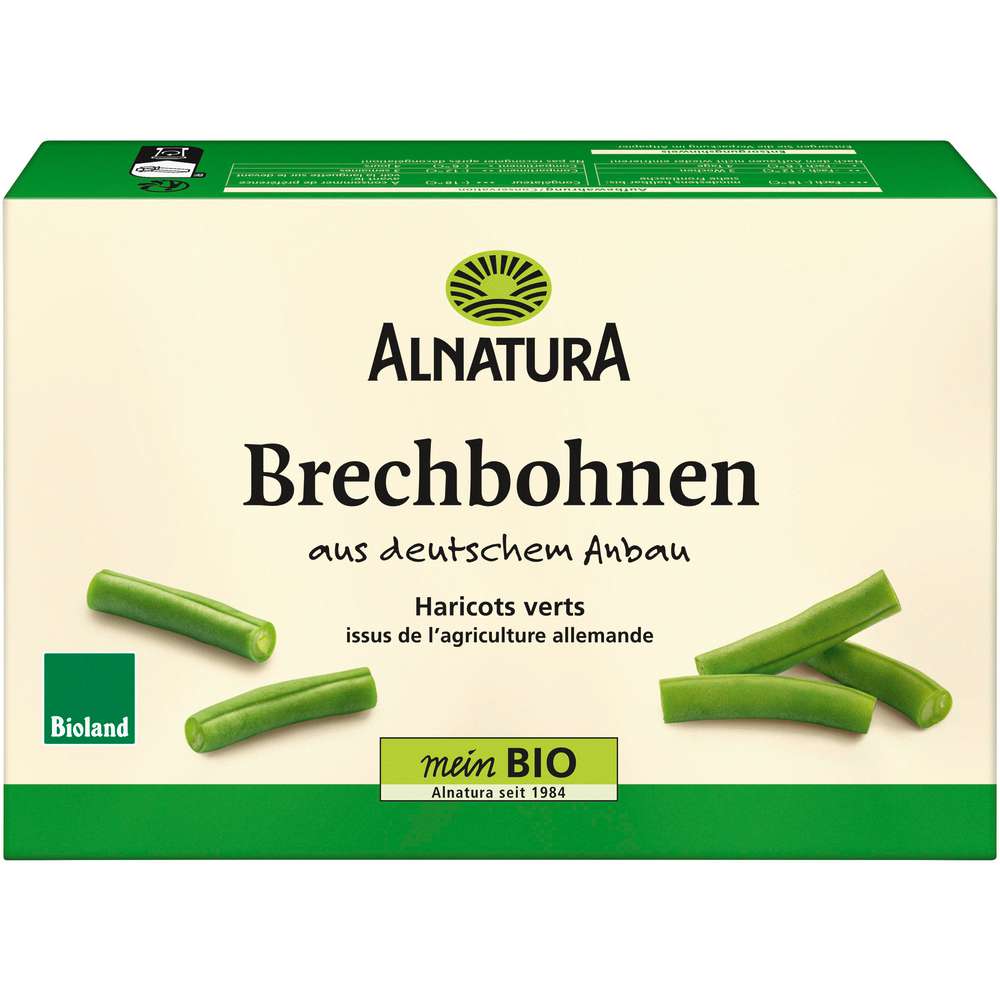 Produktabbildung Alnatura Brechbohnen, Erntefrisch Tiefefroren