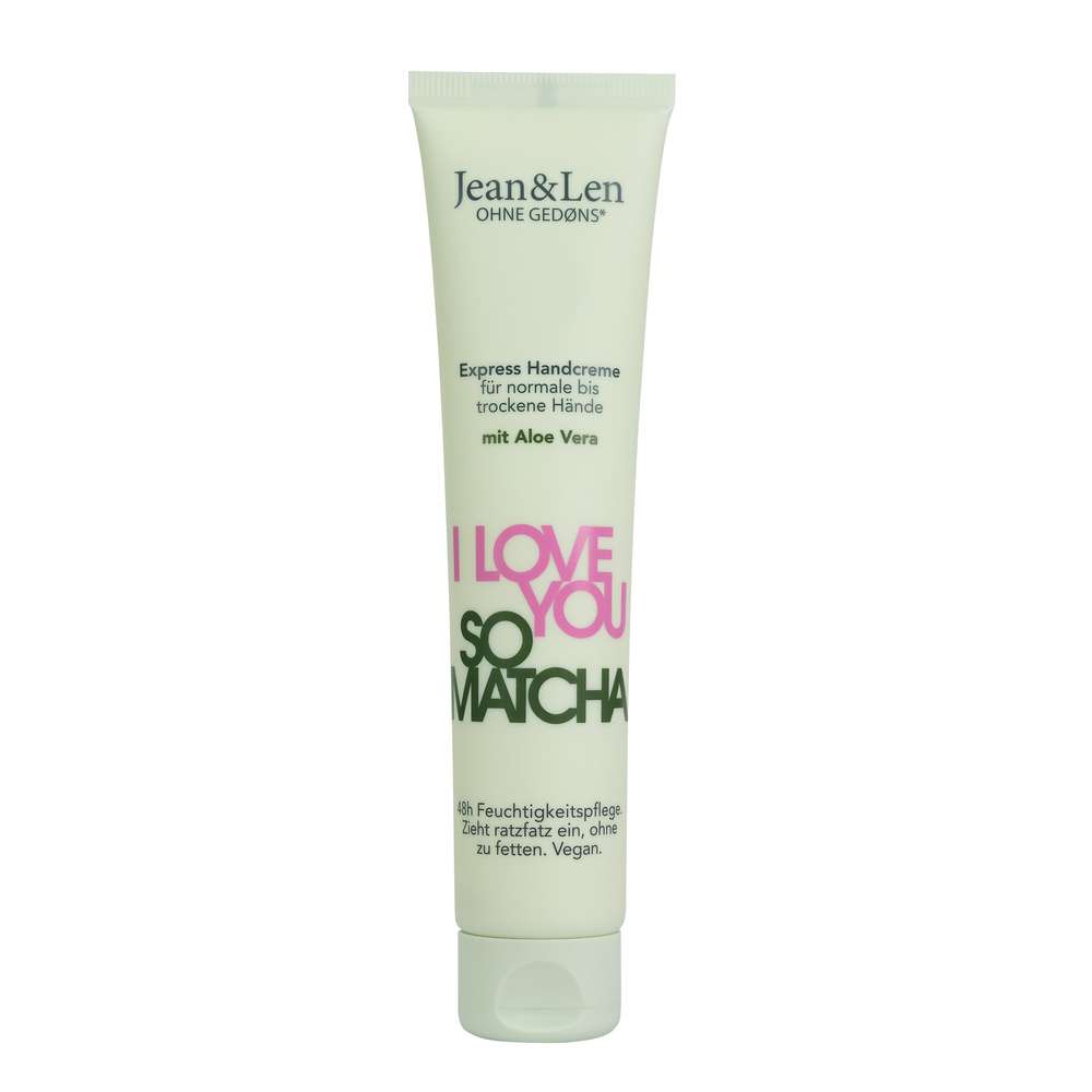 Produktabbildung Jean & Len Handcreme, So Matcha