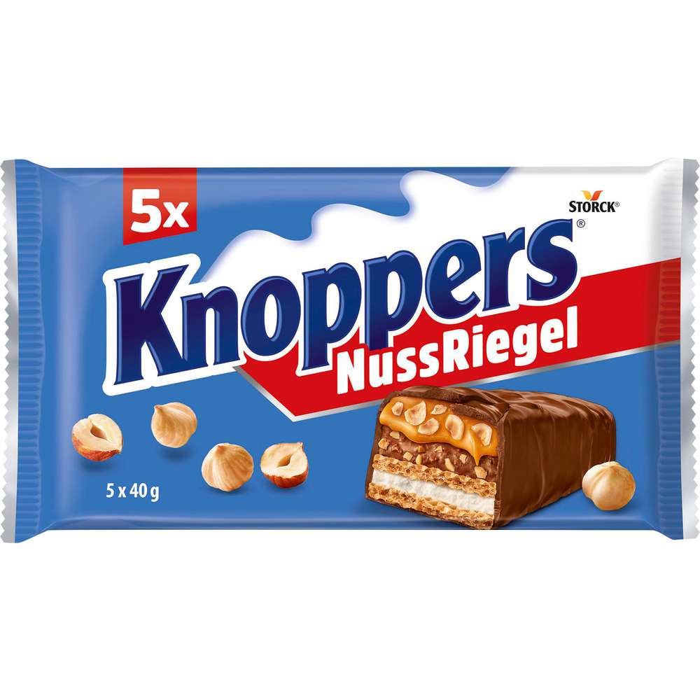 Produktabbildung Knoppers Nussriegel, 5er-Pack