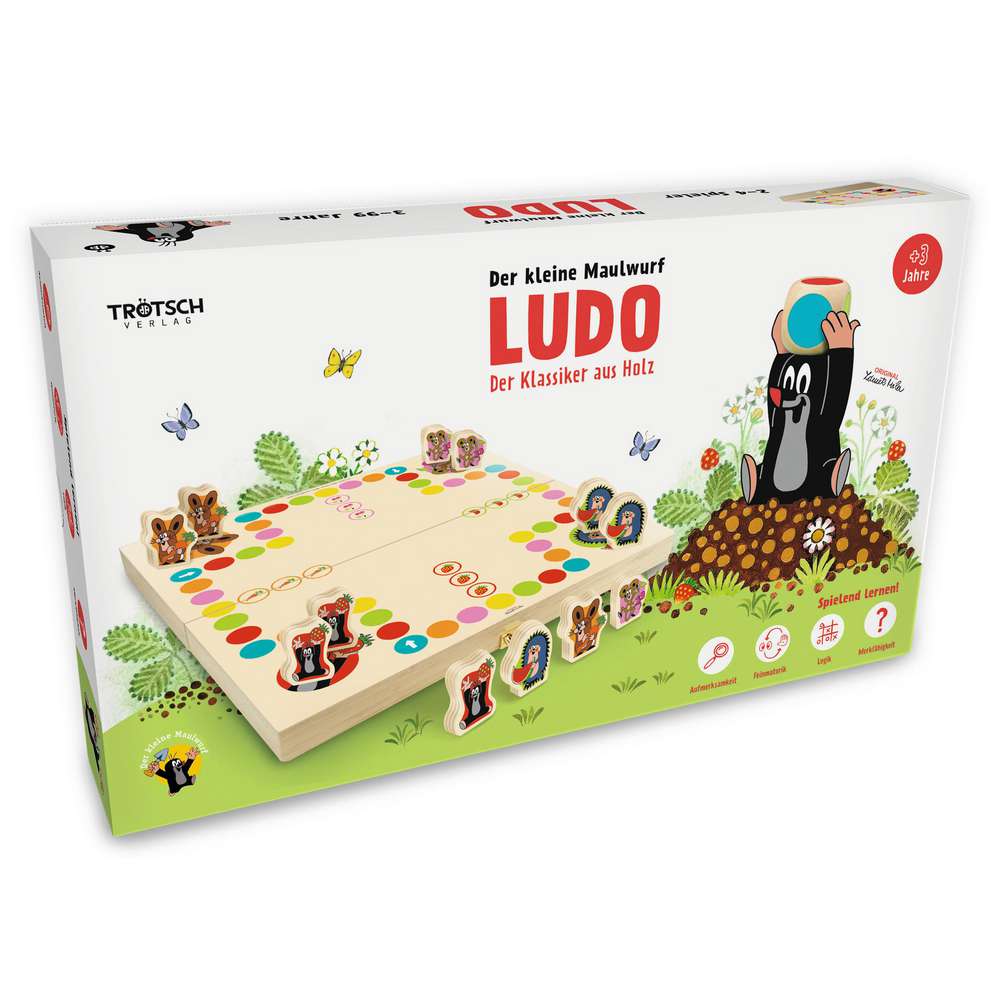 Produktabbildung Trötsch Ludo - Der kleine Maulwurf