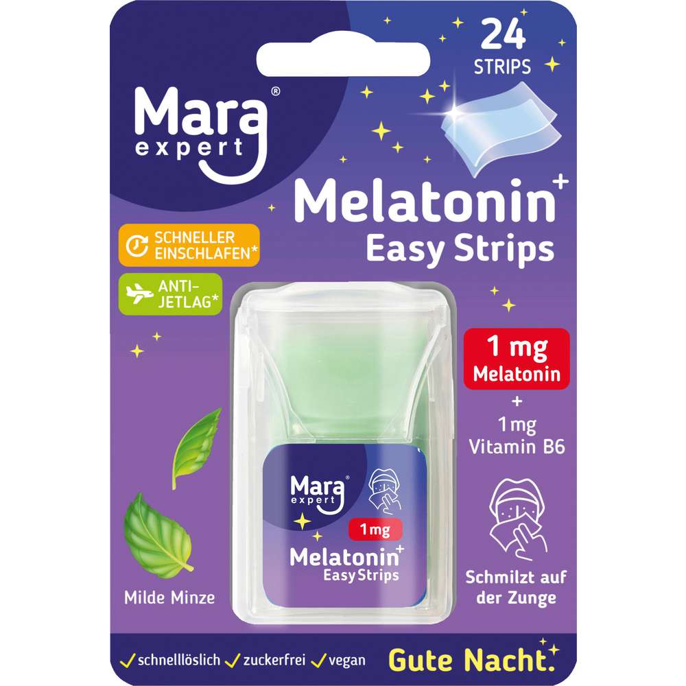 Produktabbildung Mara Expert Melatonin Strips