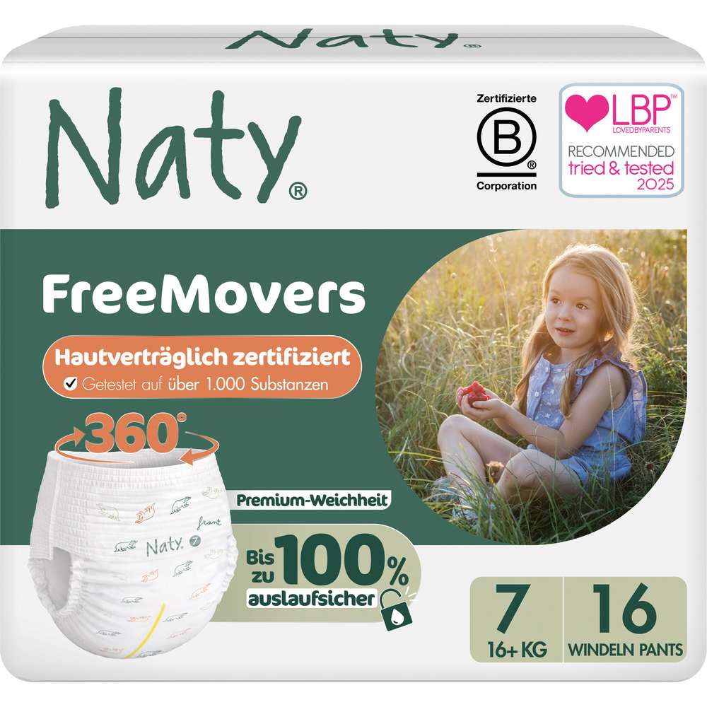 Produktabbildung Naty Eco Windel-Pants, 17+kg