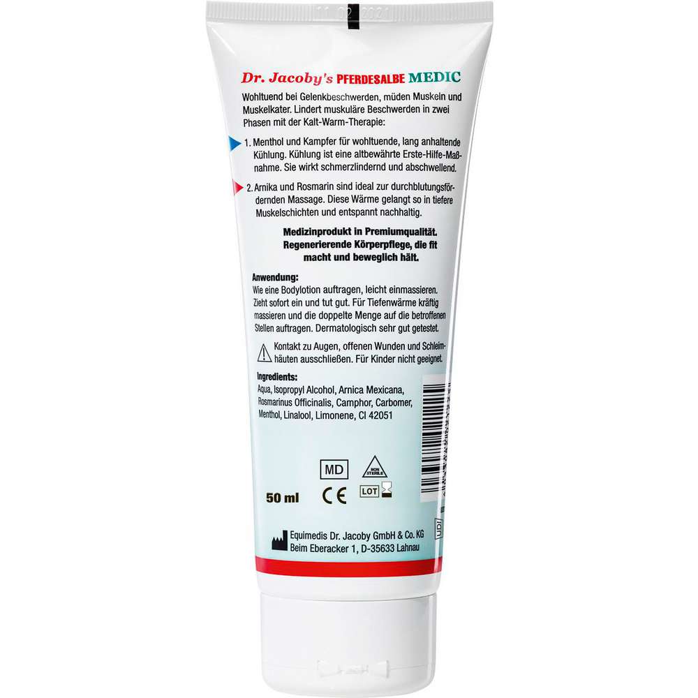 Produktabbildung Dr. Jacoby's Pferdesalbe 