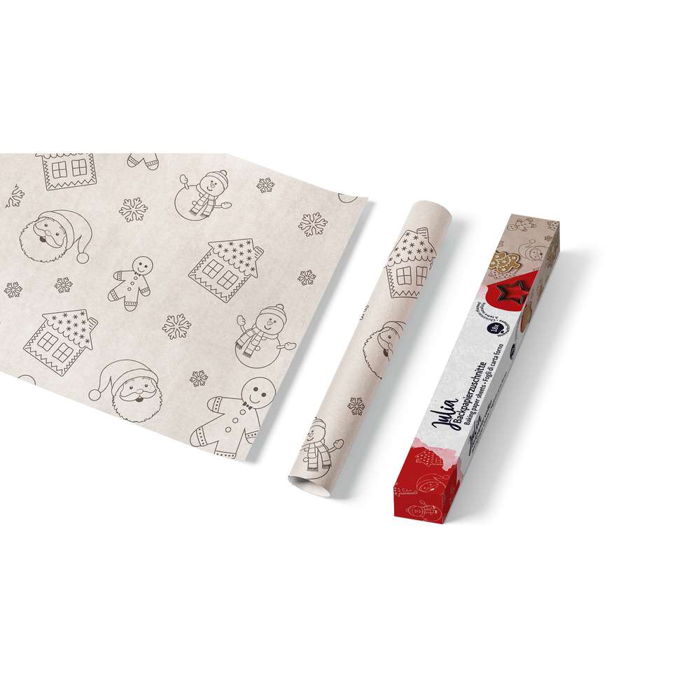 Produktabbildung Julia Backpapierzuschnitte X-Mas