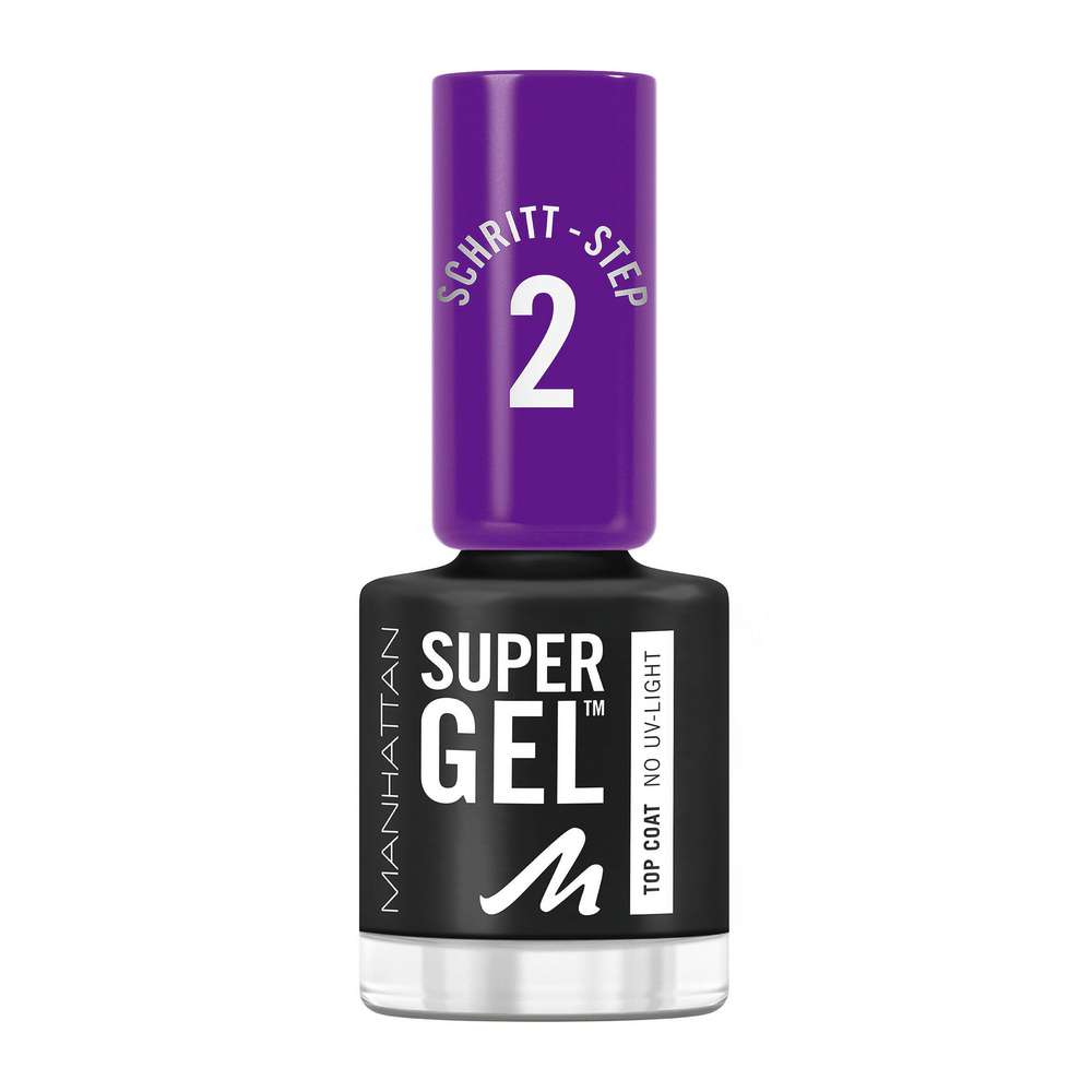 Produktabbildung Manhattan Nagelüberlack Super Gel Top Coat, Clear 001