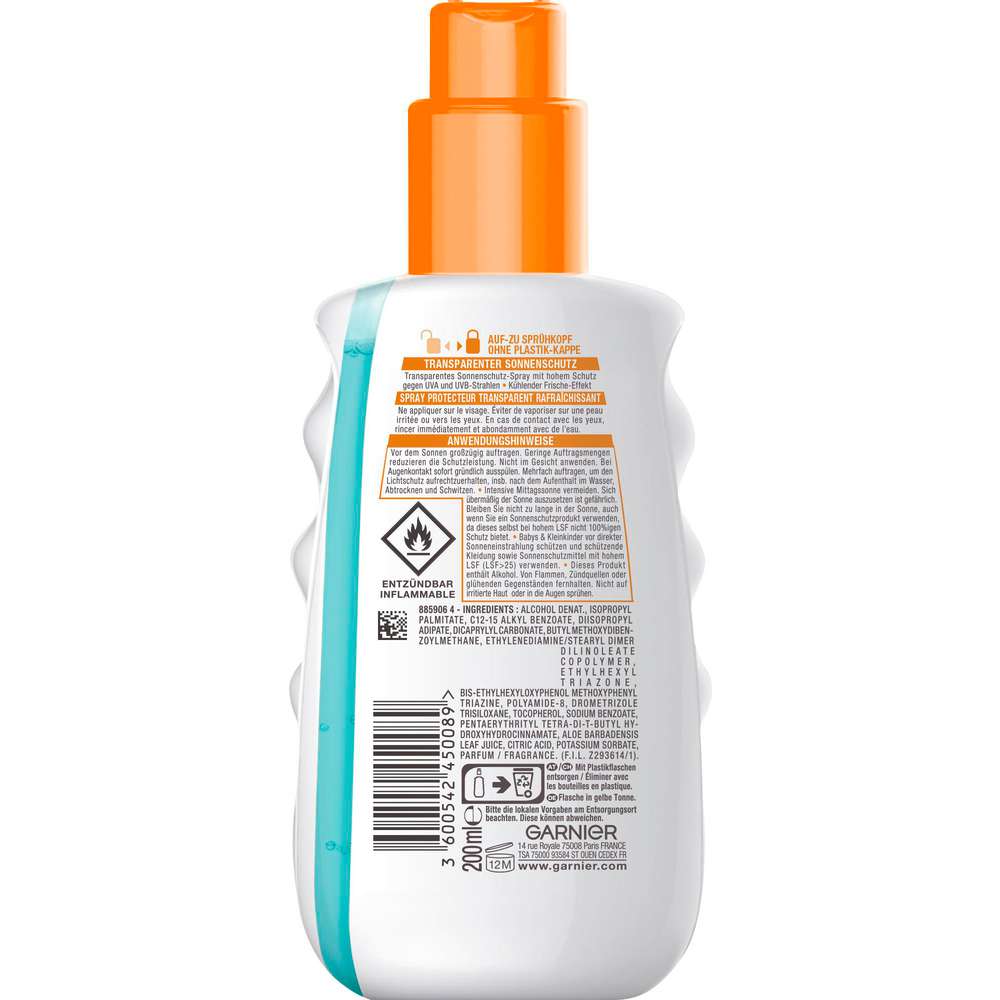 Produktabbildung Garnier Ambre Solaire Sonnenspray, LSF 30