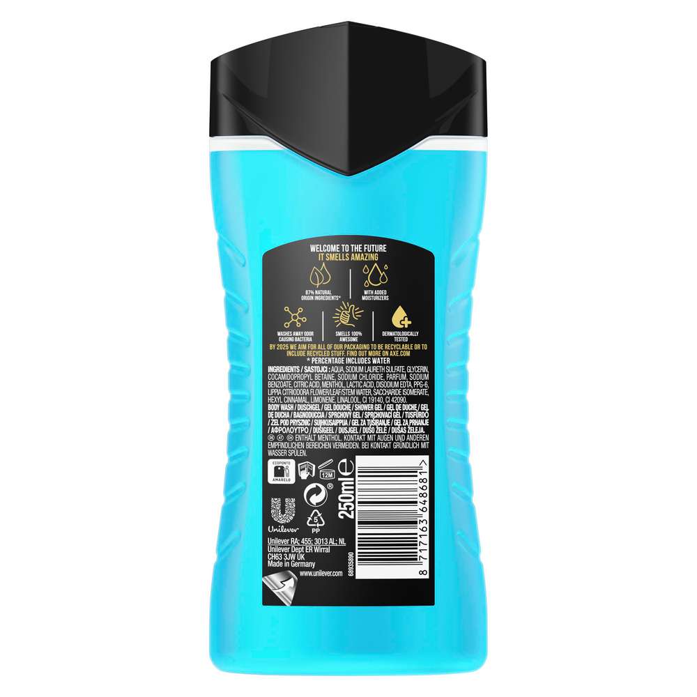 Produktabbildung Axe Duschgel Ice Chill, 3 in 1