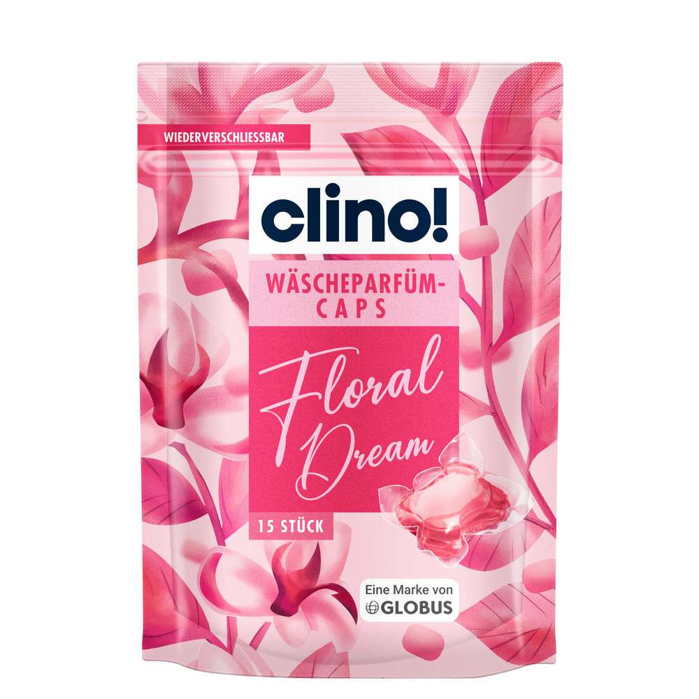 Produktabbildung clino! Wäscheparfüm-Caps, Floral Dream