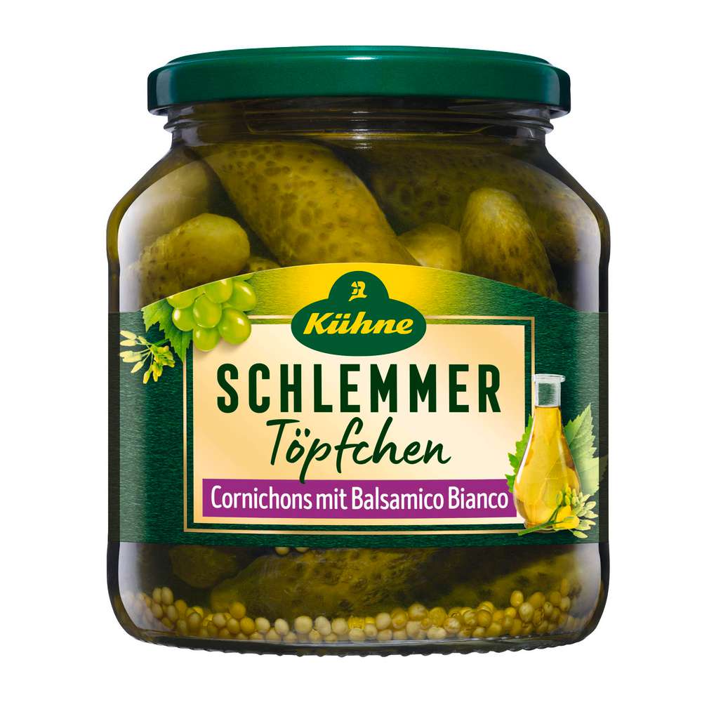 Produktabbildung Kühne Cornichons Schlemmertöpfchen, Mild