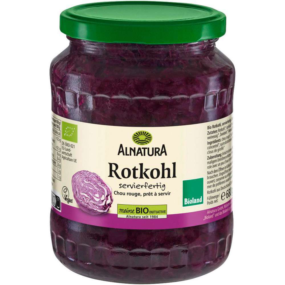 Produktabbildung Alnatura Bio Rotkohl