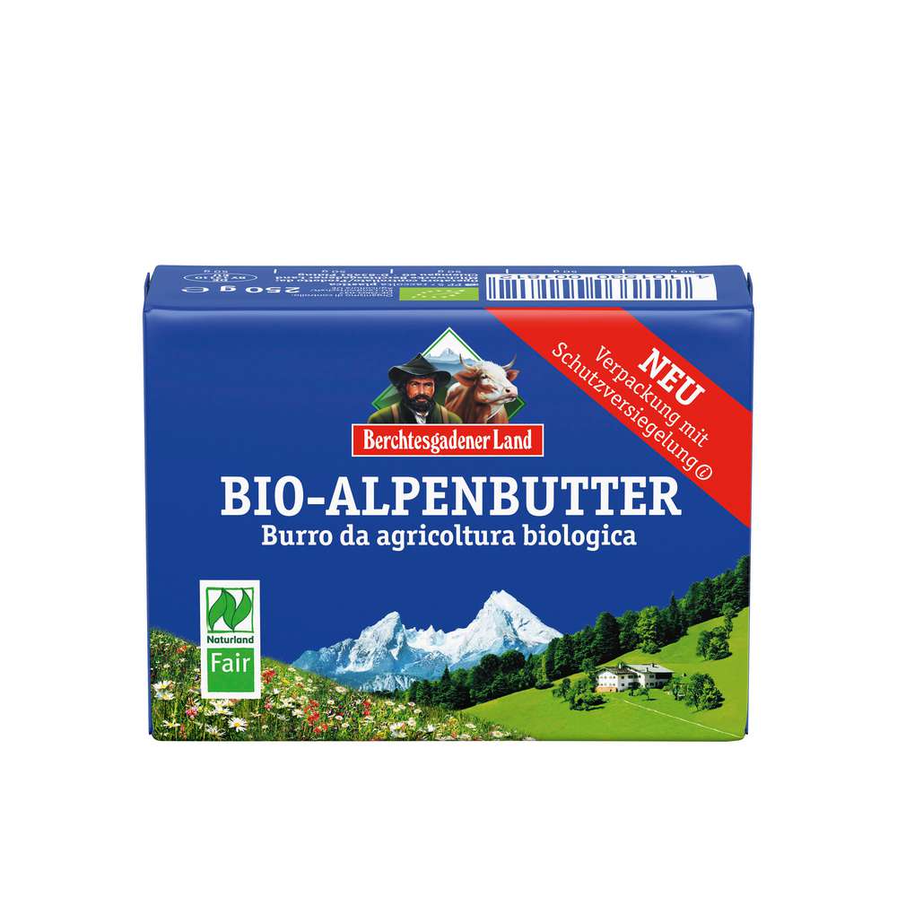 Produktabbildung Berchtesgadener Land Bio Alpenbutter, mildgesäuert