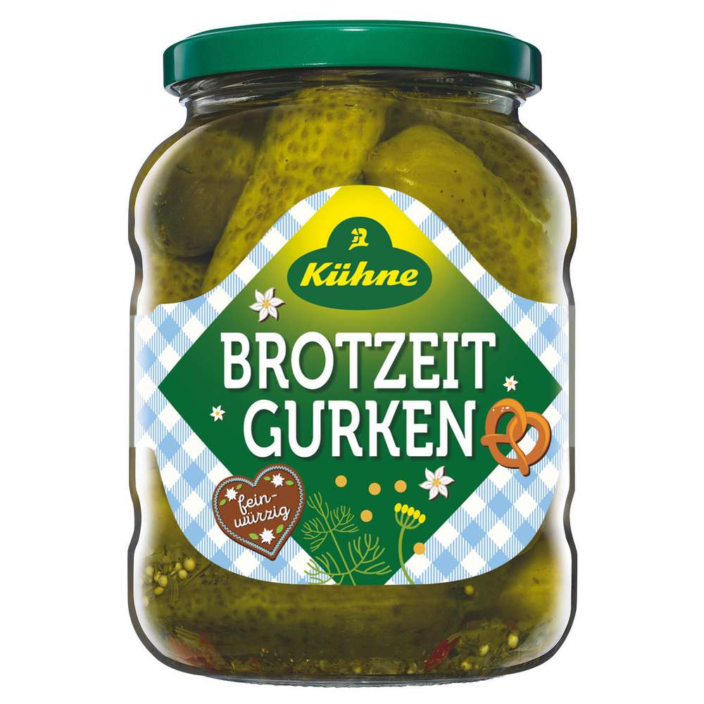 Produktabbildung Kühne Brotzeitgurken 