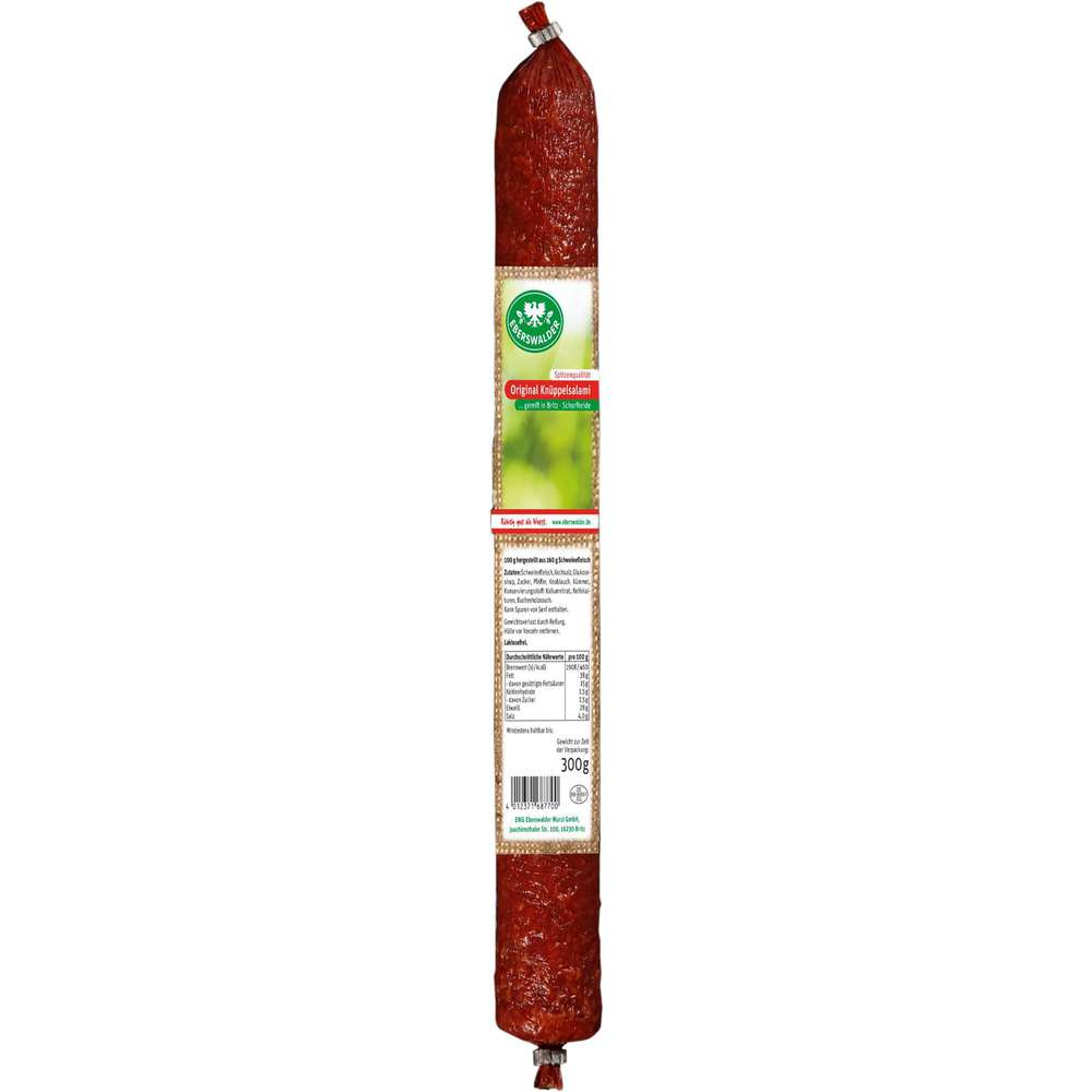 Produktabbildung Eberswalder Knüppelsalami