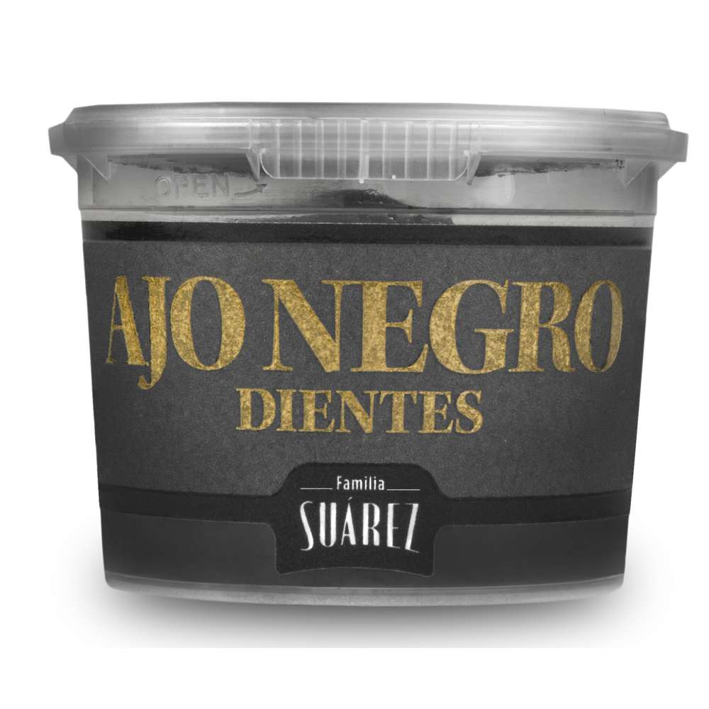 Produktabbildung Familia Suárez Ajo Negro schwarze Knoblauchzehen