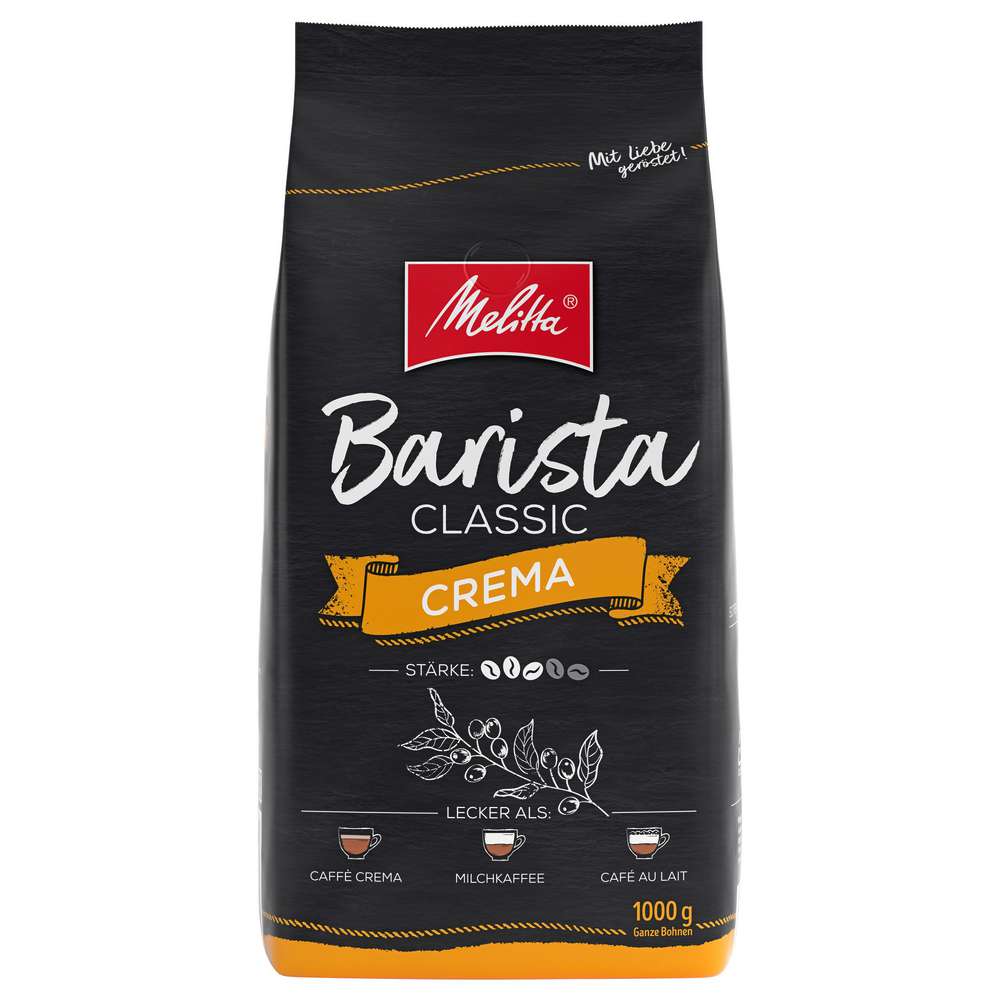 Produktabbildung Melitta Kaffee Barista Classic Crema