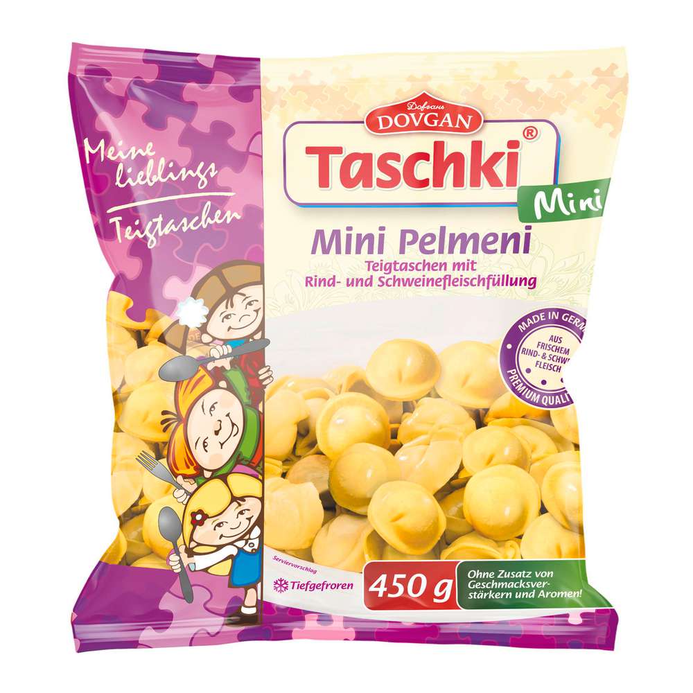 Produktabbildung Dovgan Taschki Mini Pelmeni