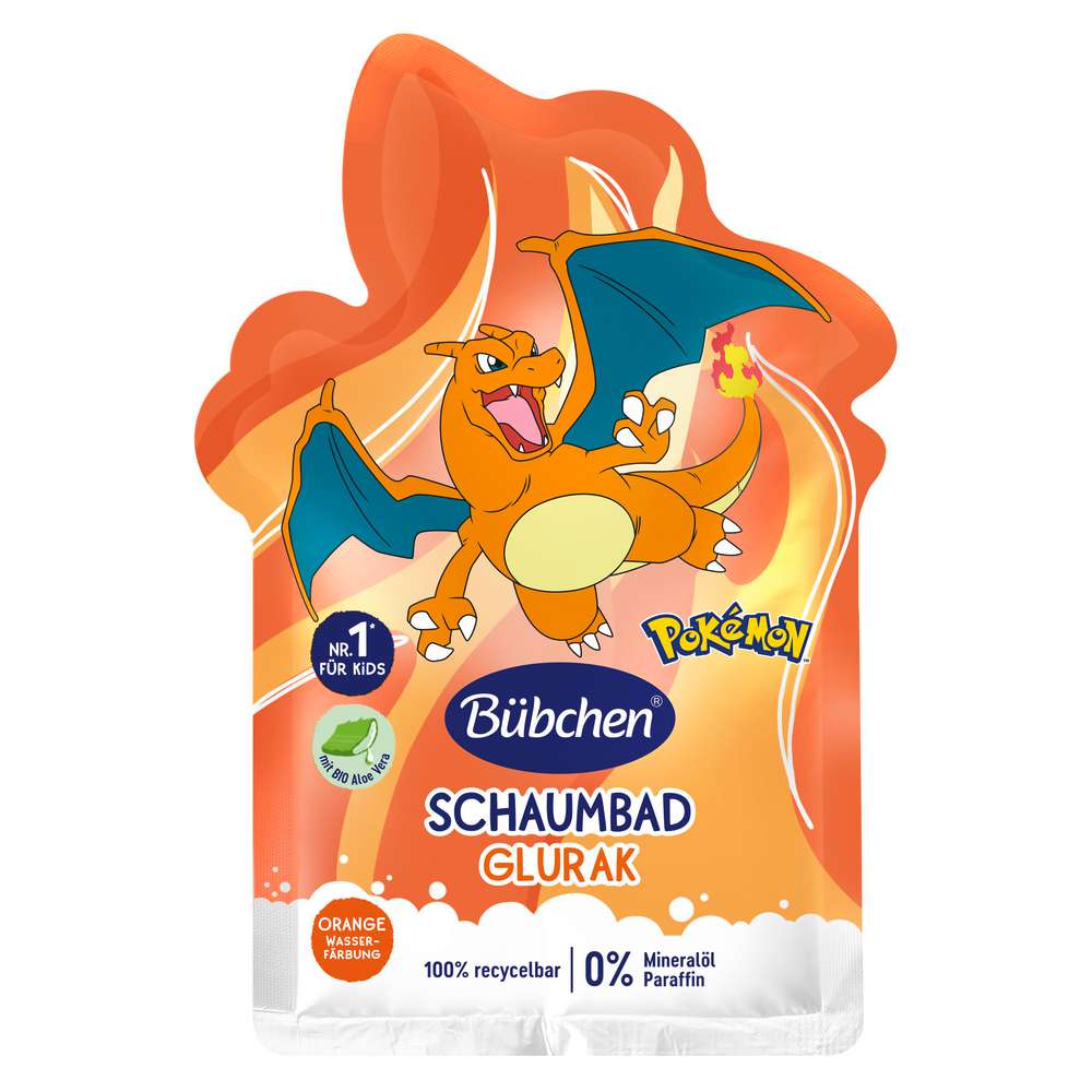 Produktabbildung Bübchen Kids Schaumbad, Pokémon Glurak