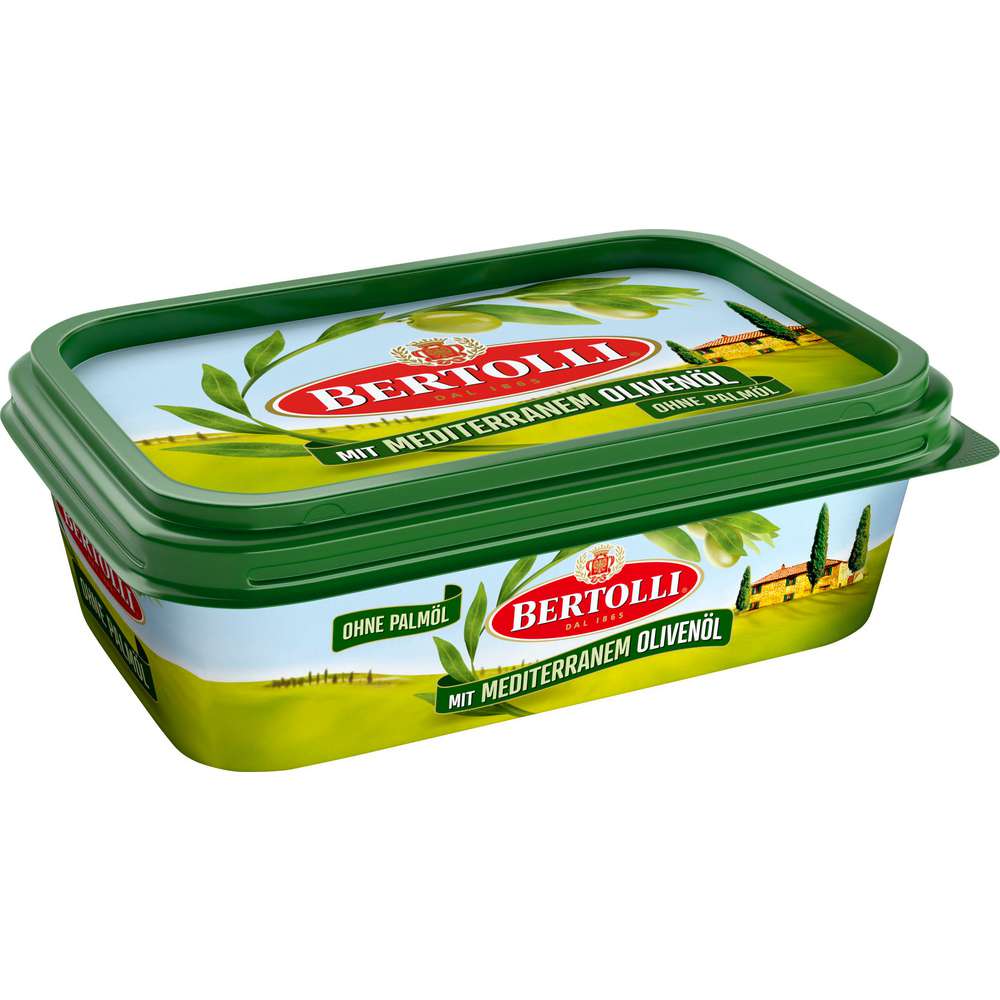 Produktabbildung Bertolli Halbfettmargarine mit Olivenöl 38% Fett