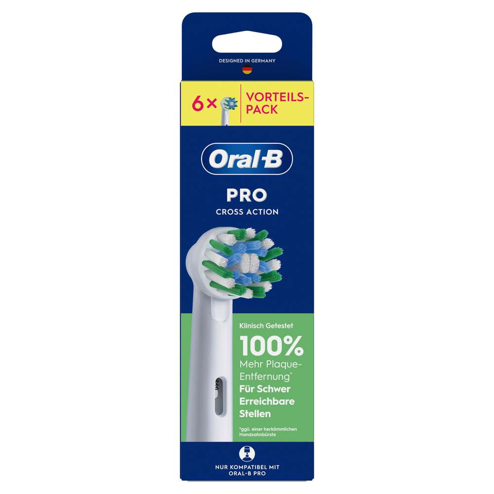 Produktabbildung Oral-B Aufsteck-Bürsten Cross Action