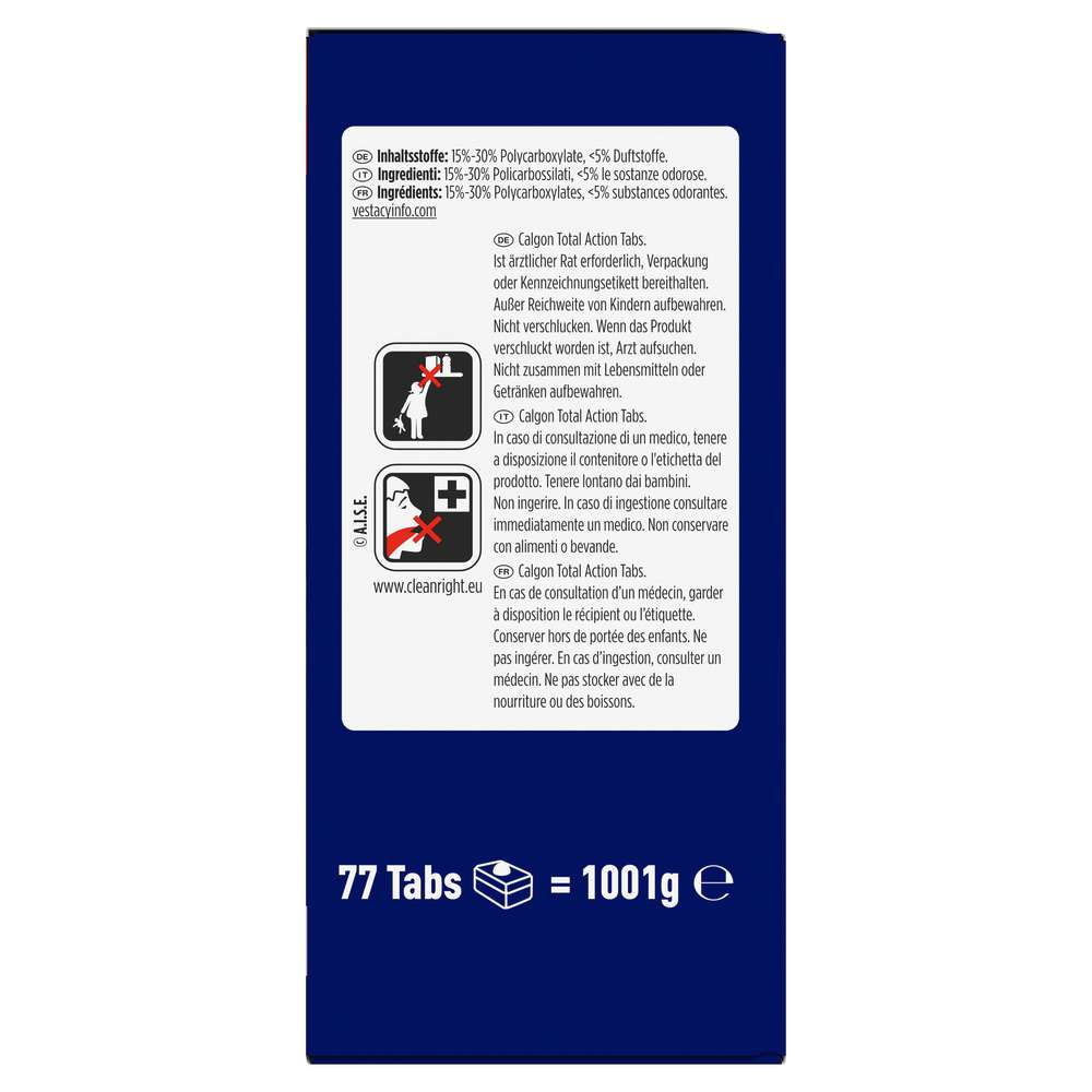 Produktabbildung Calgon Waschmaschinen-Entkalker Tabs
