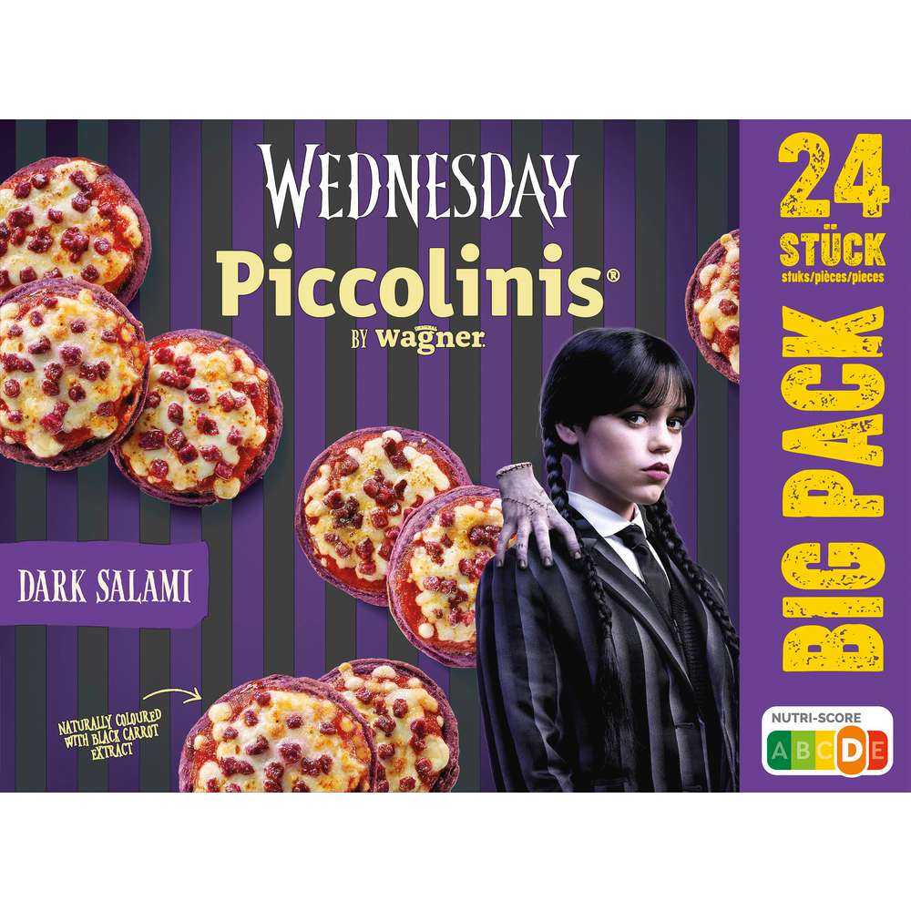 Produktabbildung Wagner Piccolinis Dark Salami Wednesday Big Pack, tiefgekühlt